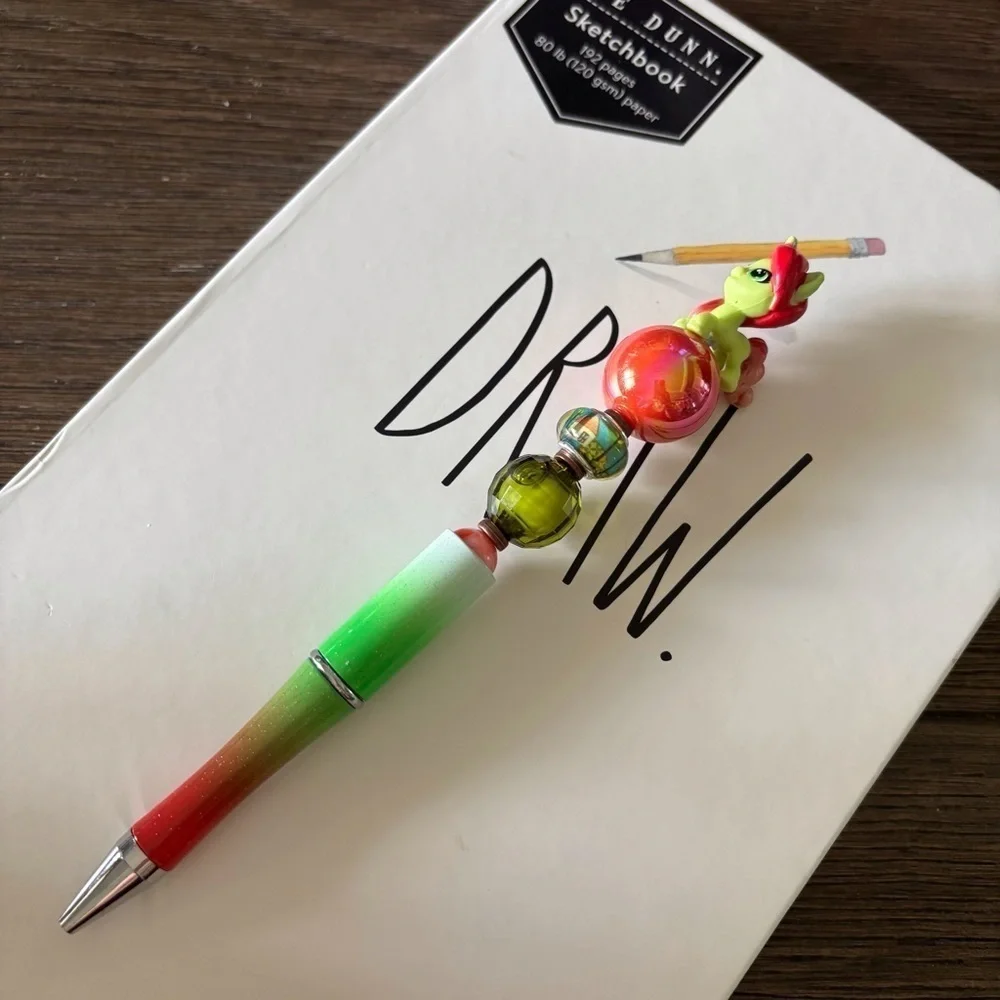 My Little Pony: Goldie Fortune handmade beaded pen
